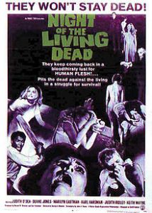 Movie poster for Night of the Living Dead